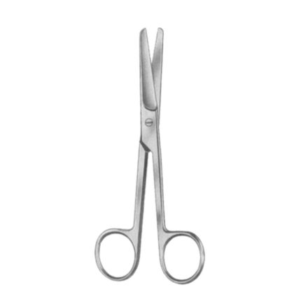 Operating Scissors Straight